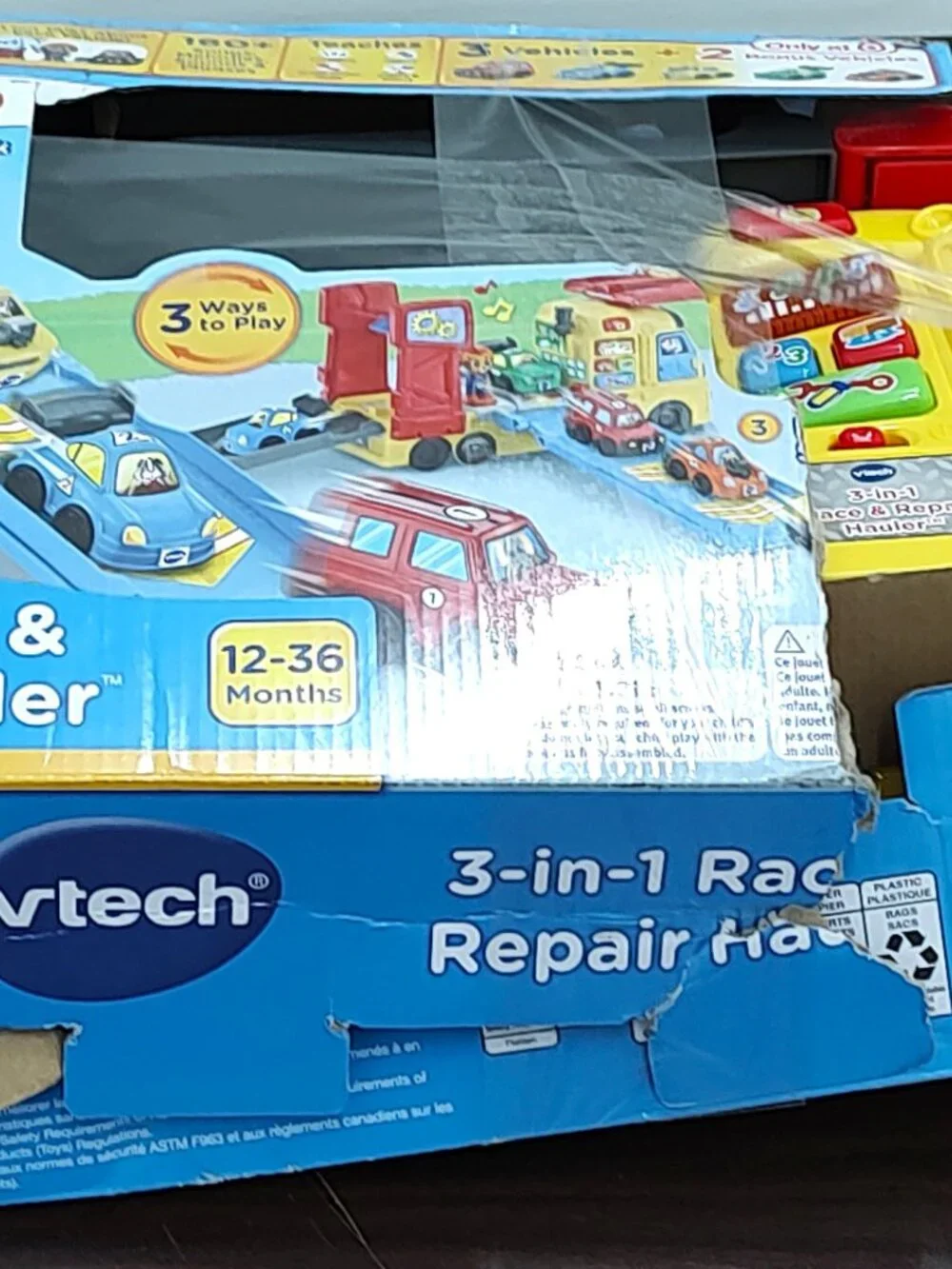 LPN - VTech 3-in-1 Race & Repair Hauler Toy Truck